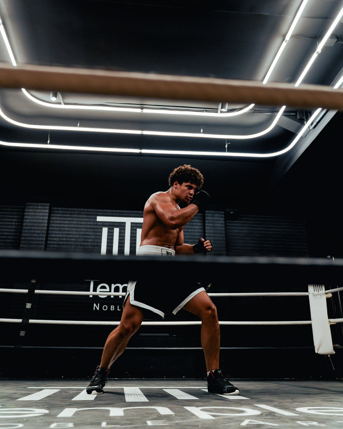 BOXING SHORT ONE BLACK