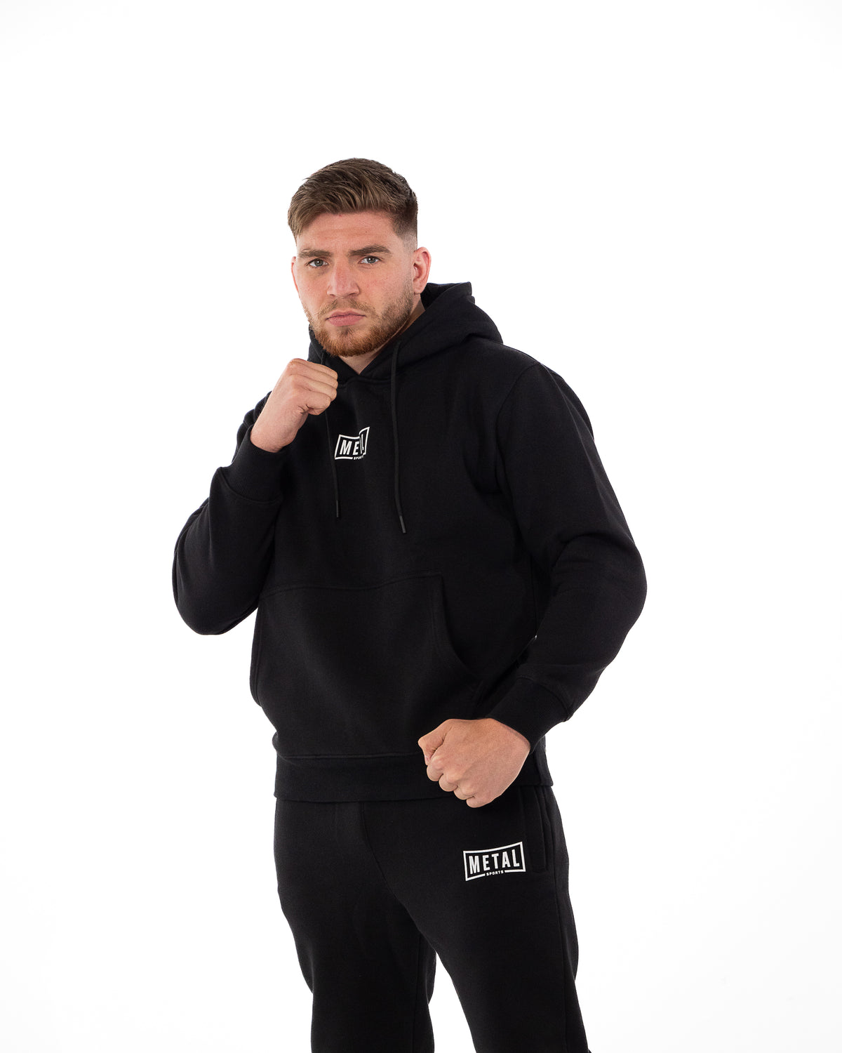 HOODIE COTON NOIR