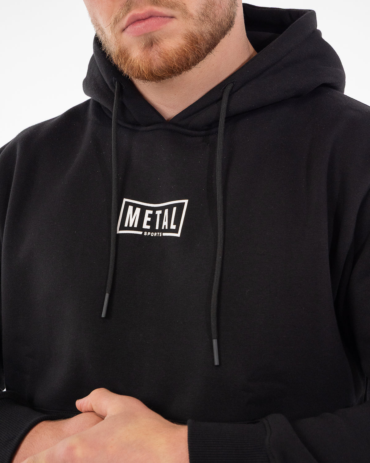 HOODIE COTON NOIR