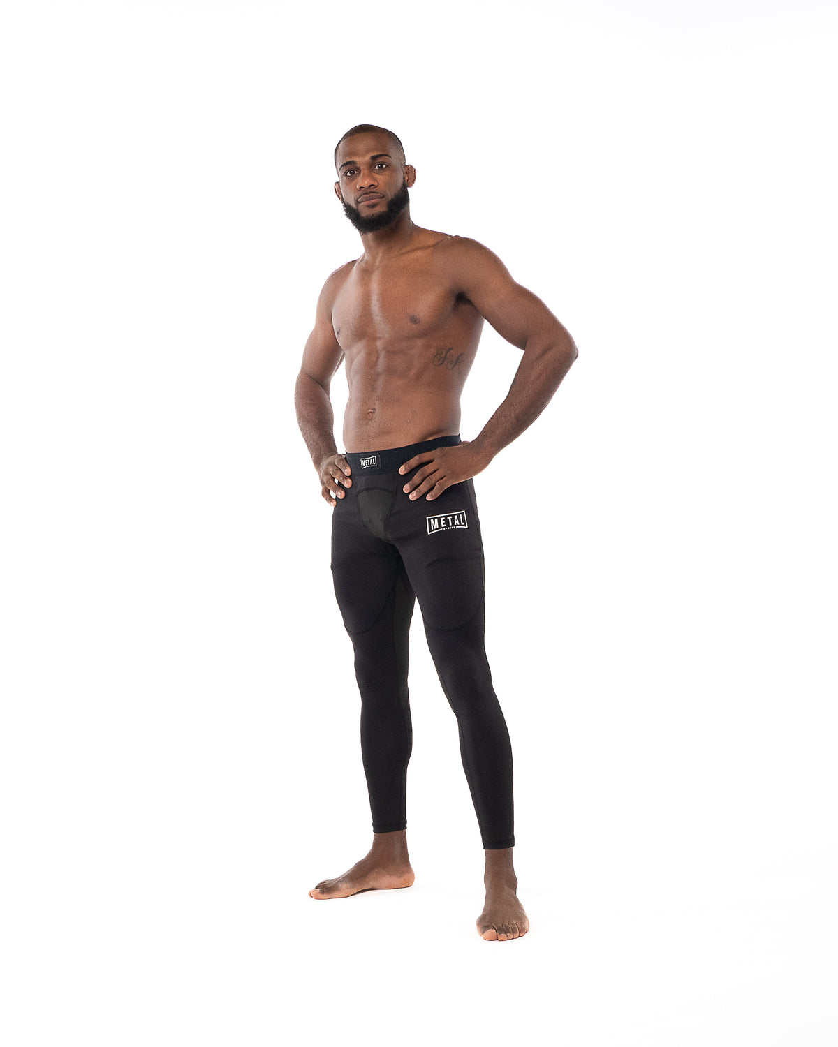 MEN'S BLACK LEGGINGS