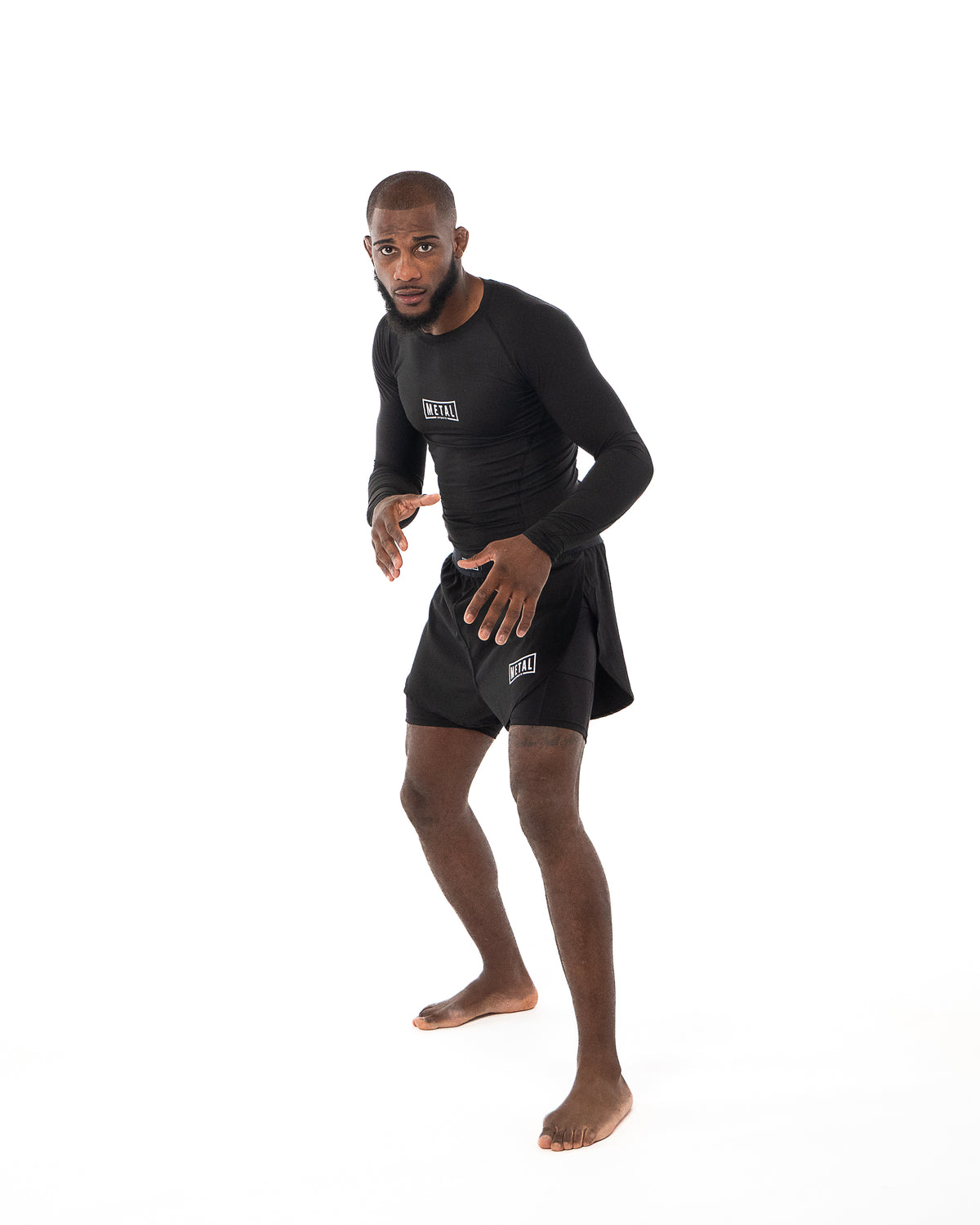 RASHGUARD PERFORMANCE MANCHES LONGUES NOIR