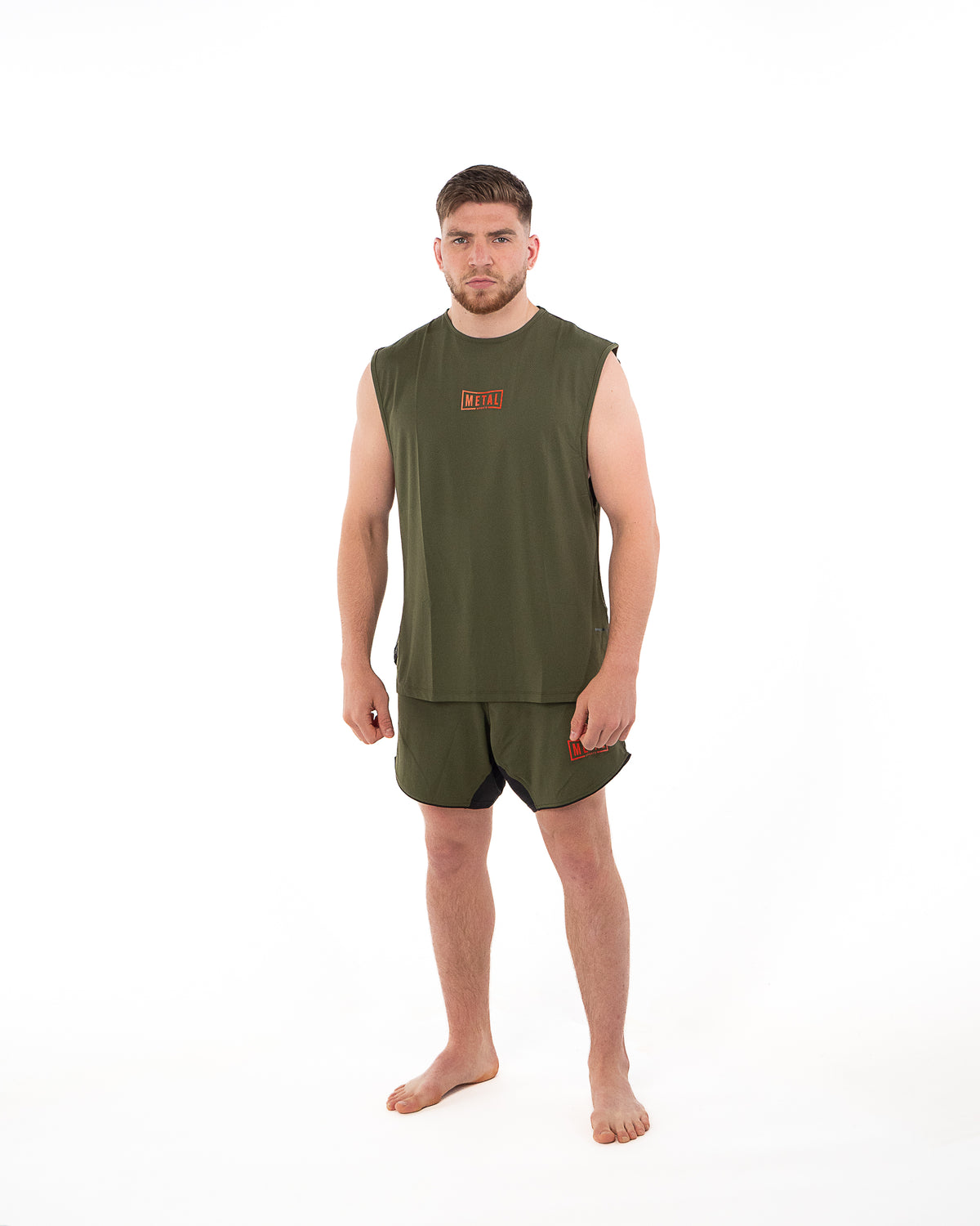 SHORT MMA OLIVE