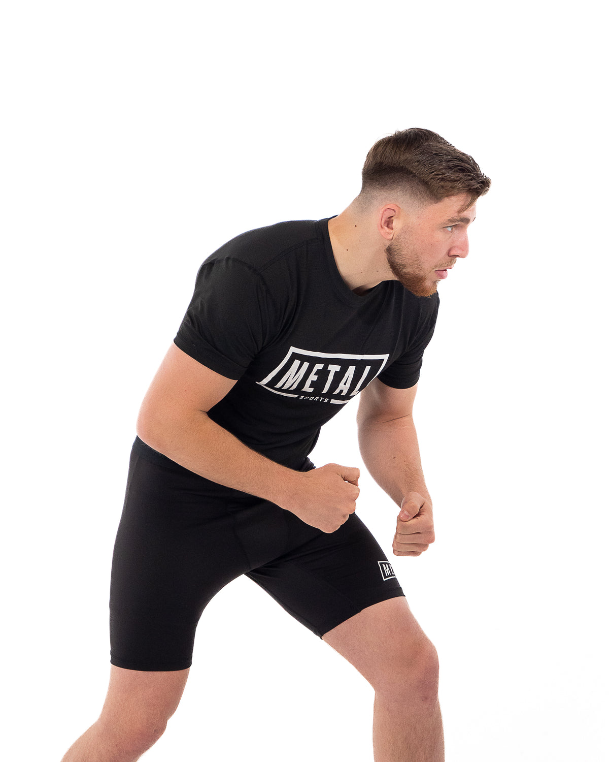 SHORT DE COMPRESSION HOMME NOIR
