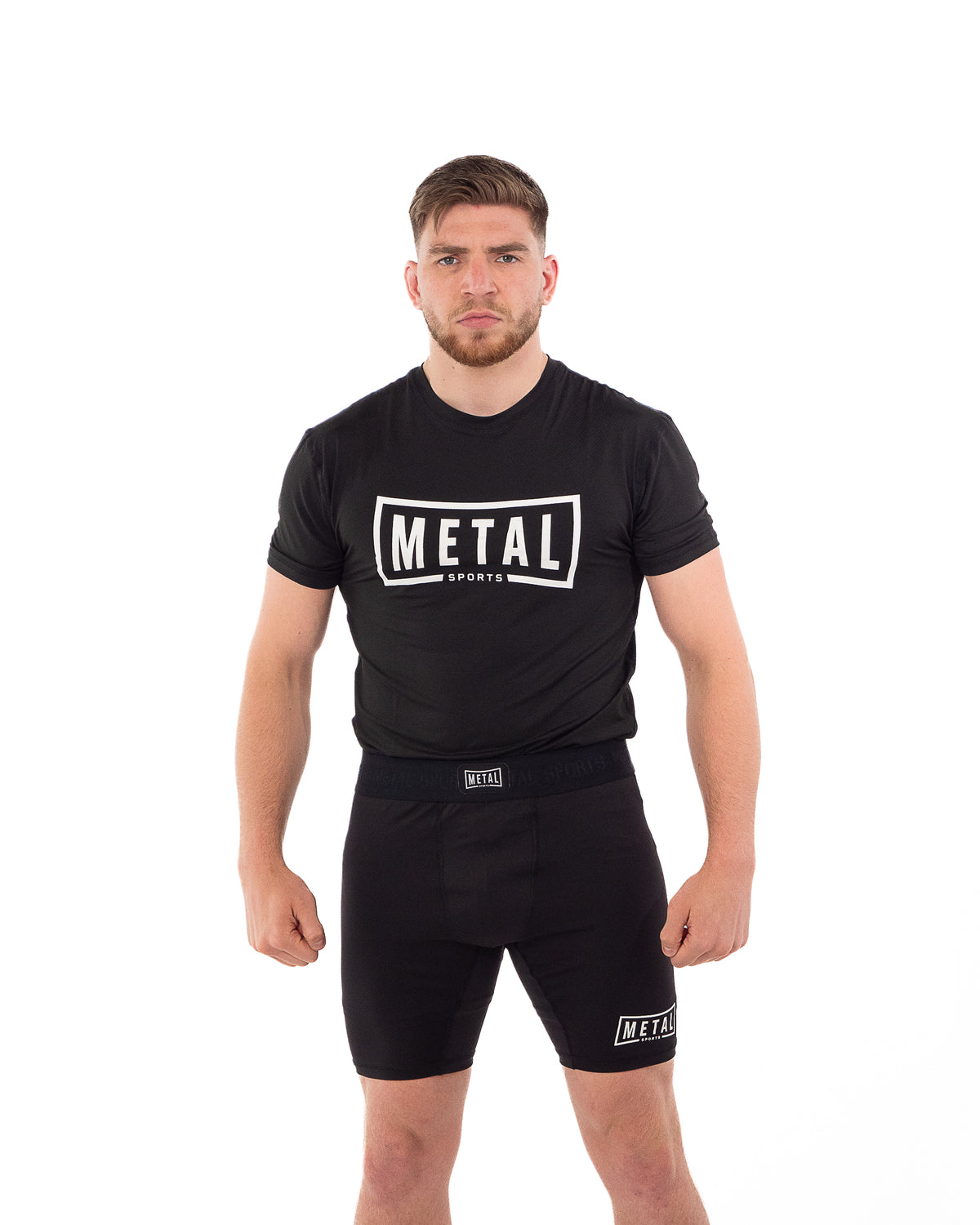 BLACK TRAINING T-SHIRT