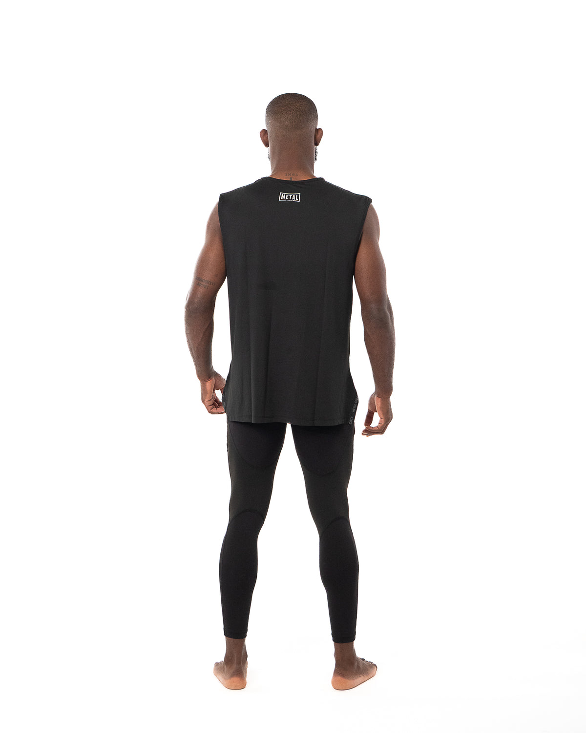 OVERSIZED TRAINING TANK NOIR