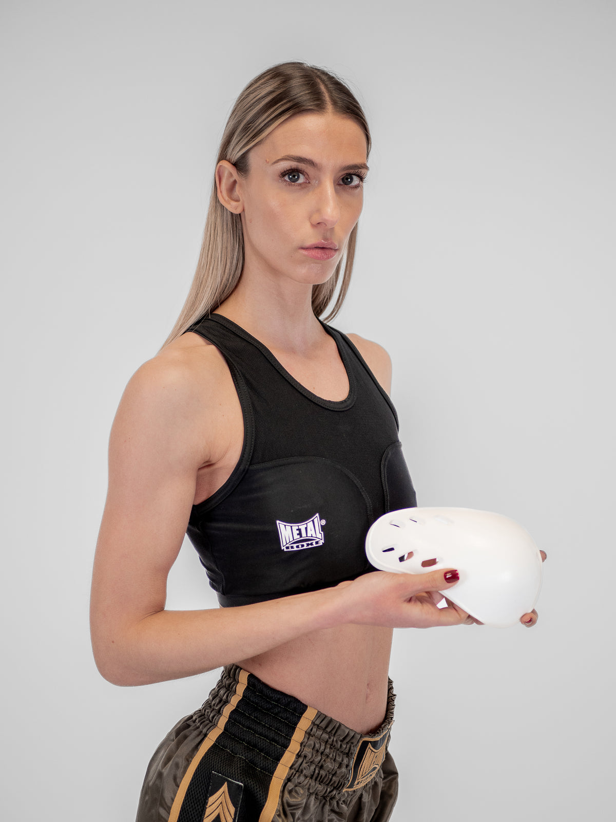 BRA WITH BLACK CUPS