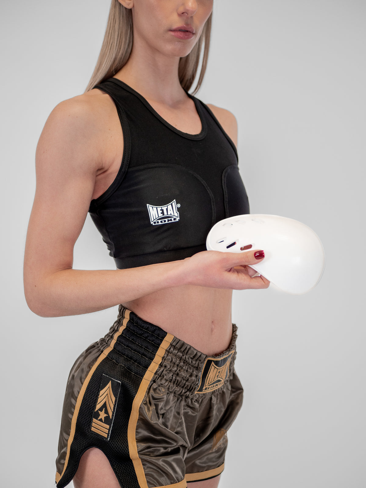 BRA WITH BLACK CUPS