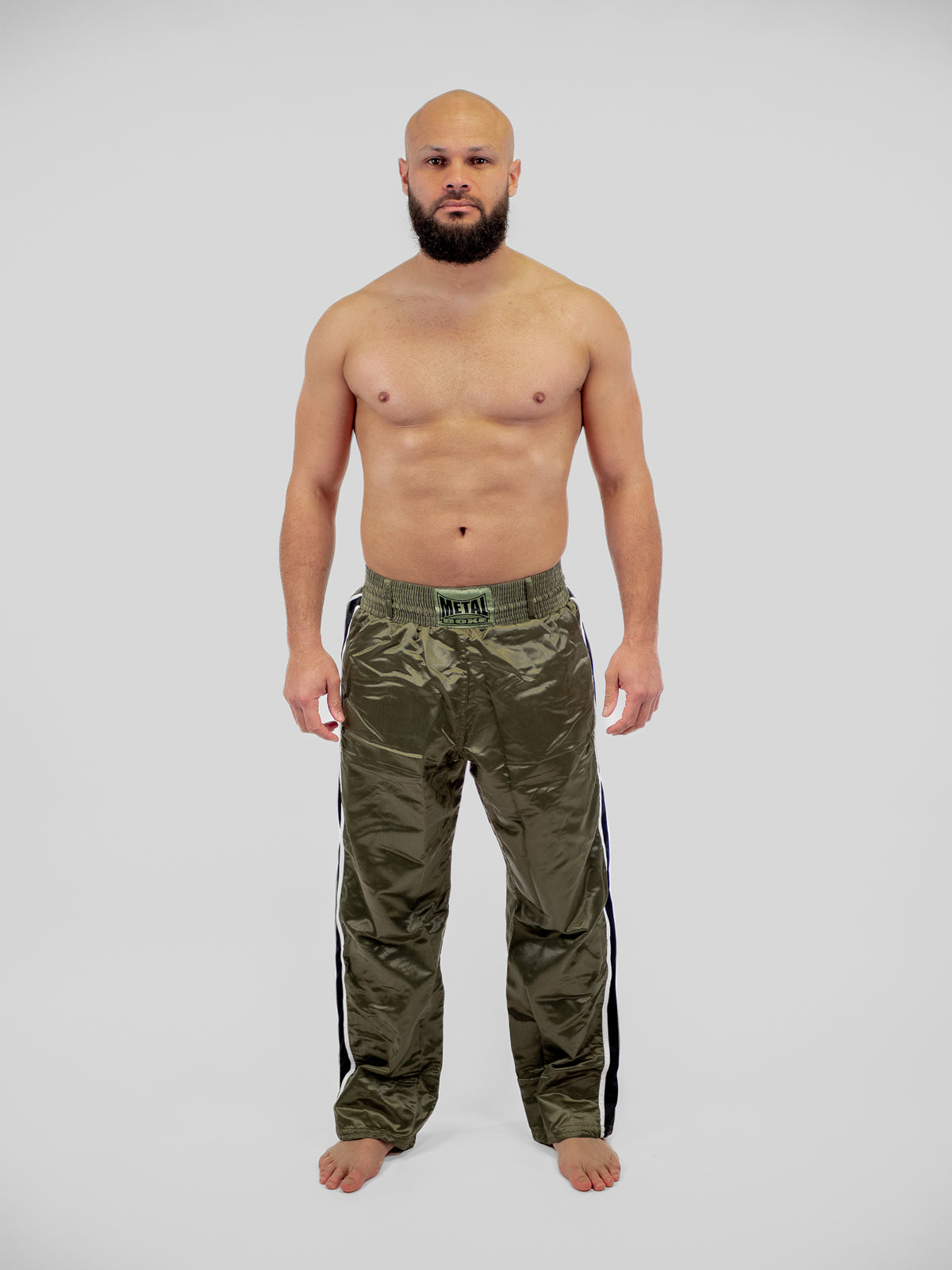 FULL CONTACT KHAKI TROUSERS