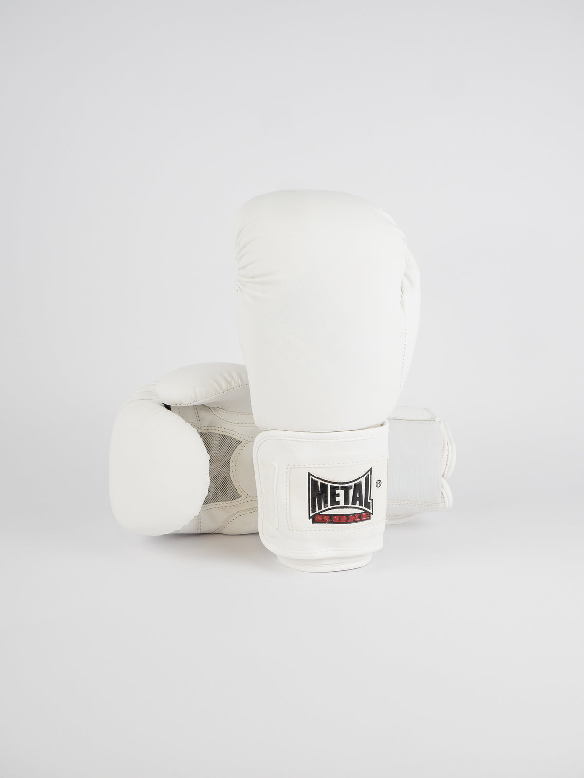 WHITE LIGHT COMPETITION BOXING GLOVES