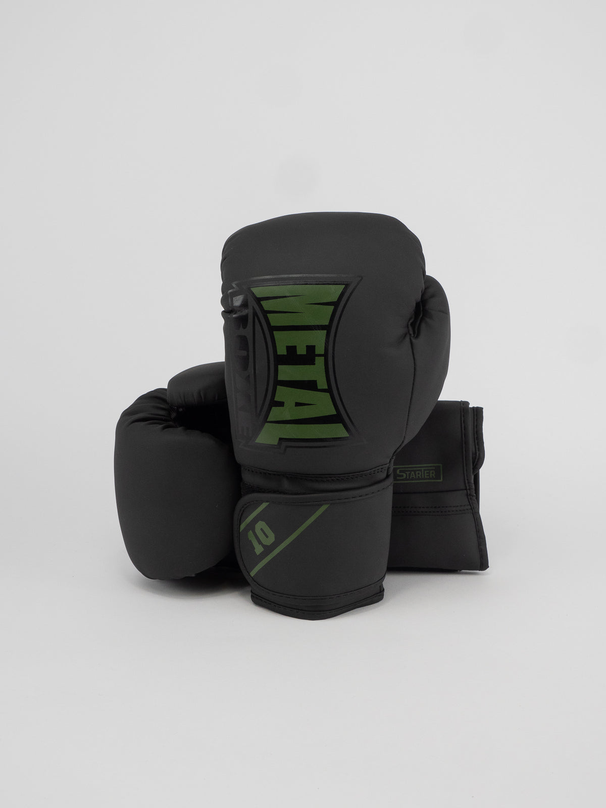 STARTER BLACK KHAKI BOXING GLOVES