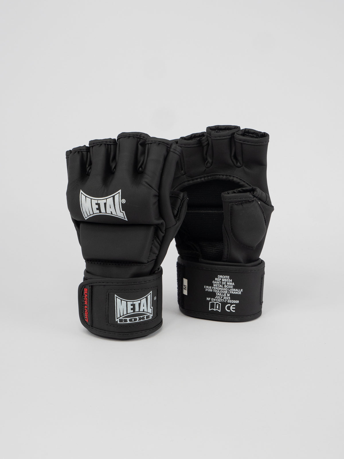 BLACK LIGHT MMA GLOVES