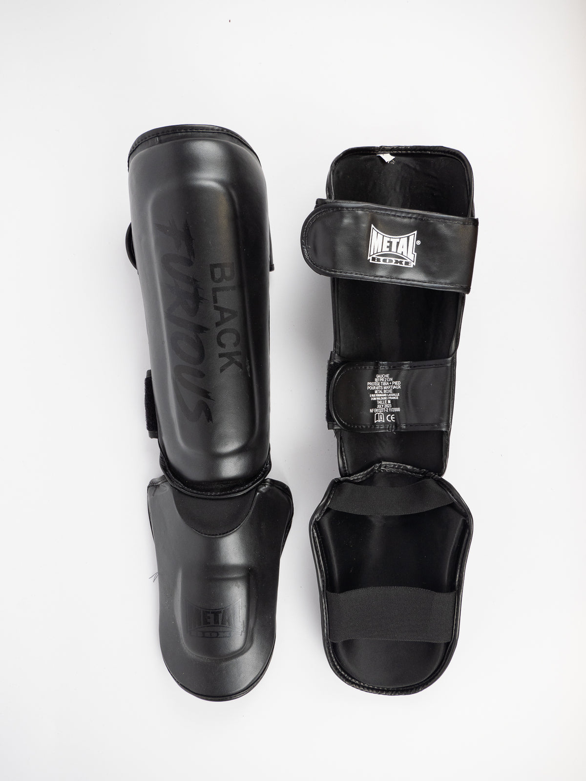 SHIN PROTECTION + FOOT FURIOUS BLACK