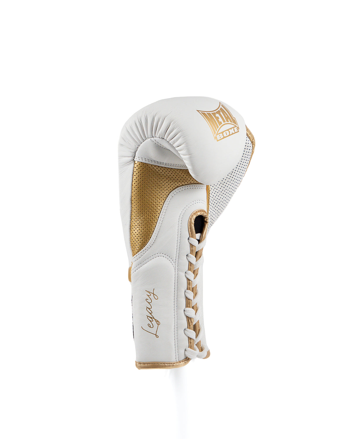 LEGACY HORSE HAIR WHITE BOXING GLOVES