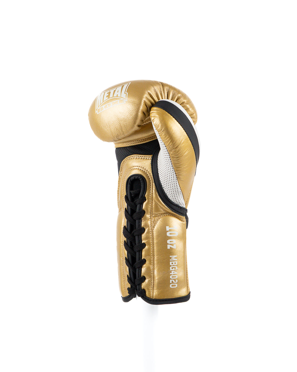 LEGACY BOXING GLOVES WITH HORSE HAIR FILLING, GOLD