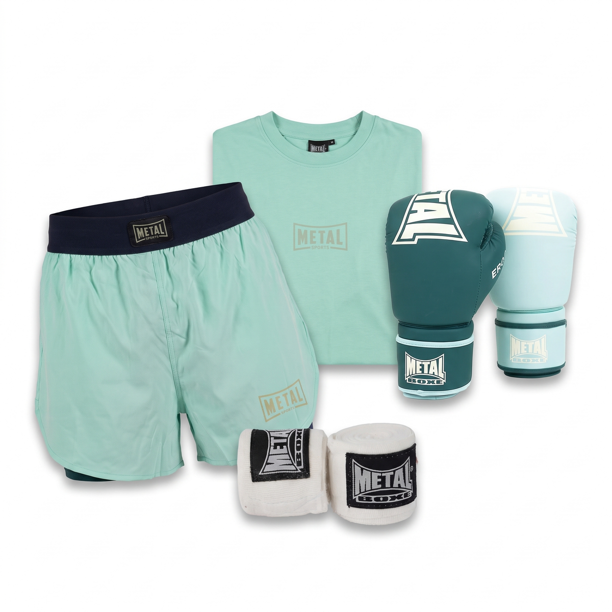 Kit Style Deep Waters Gants, Bandes & Top Assortis Homme