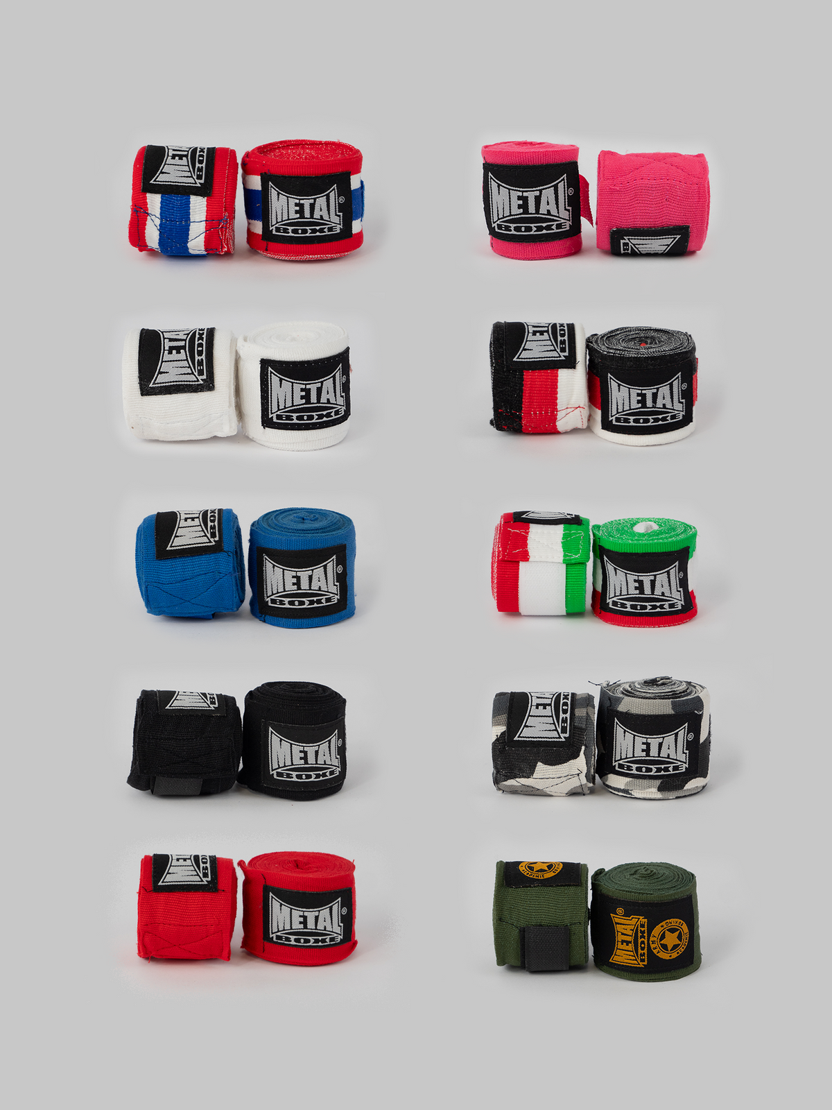 CAMO GREY BOXING WRAPS 2.5M