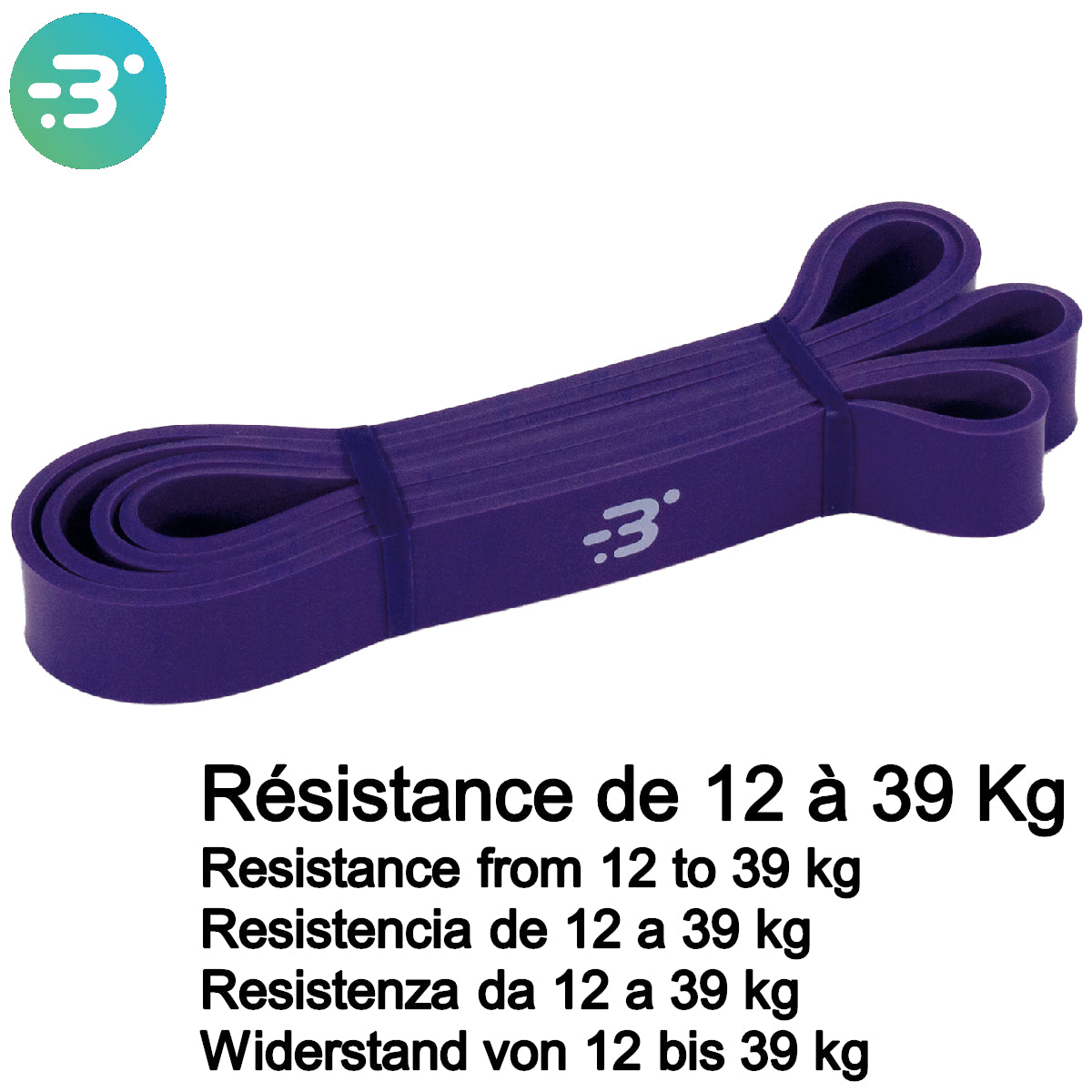 BANDE ELASTIQUE DE RESISTANCE LATEX