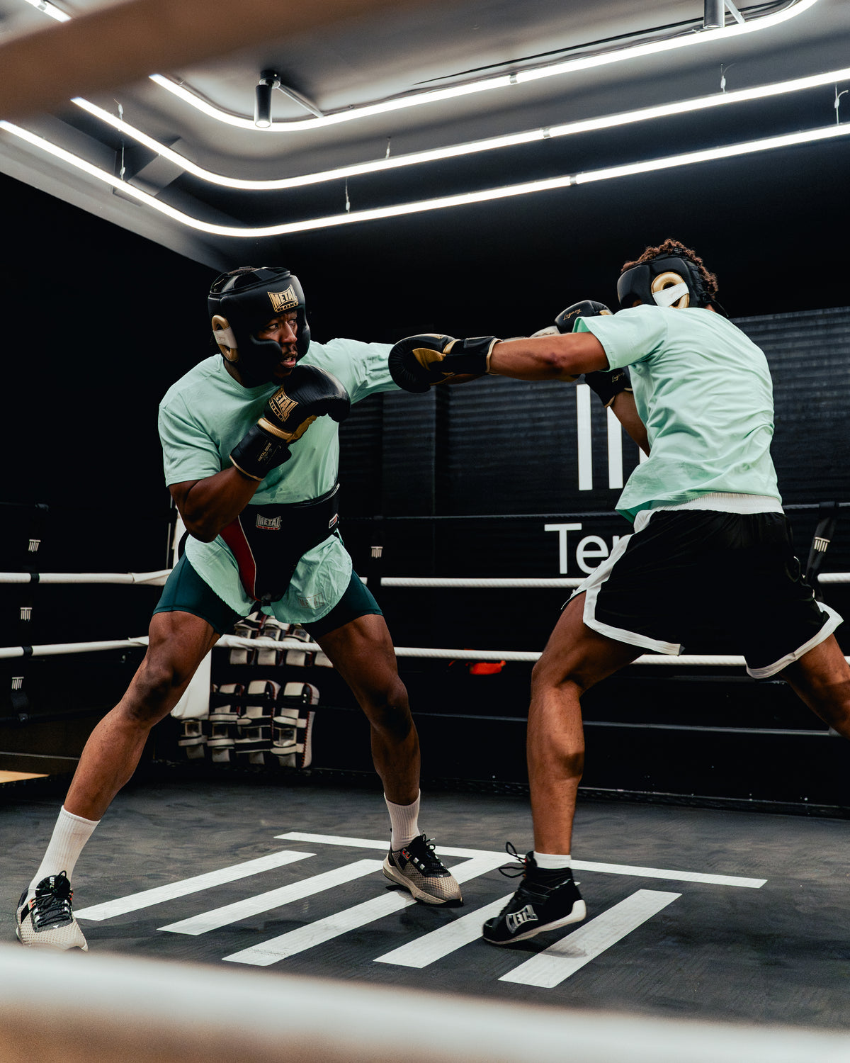 FIGHT SHORT 2IN1 DEEP WATERS