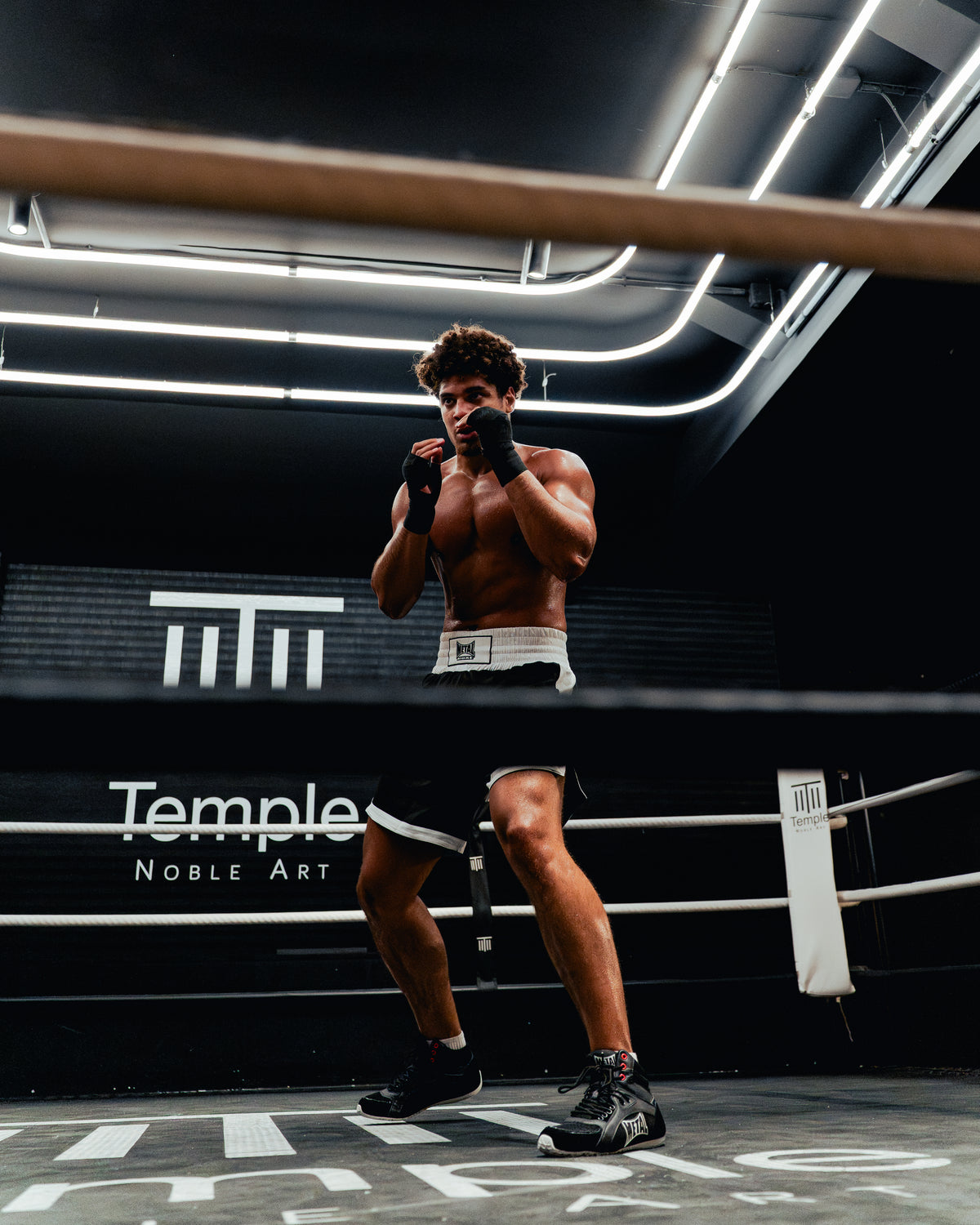 BOXING SHORT ONE BLACK