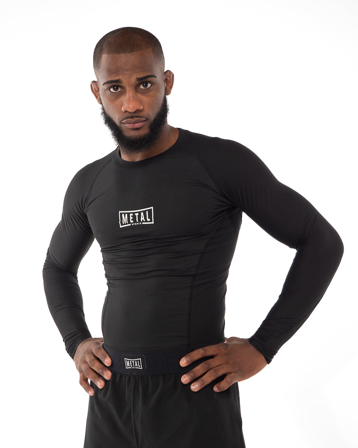 LONG SLEEVE PERFORMANCE RASHGUARD BLACK
