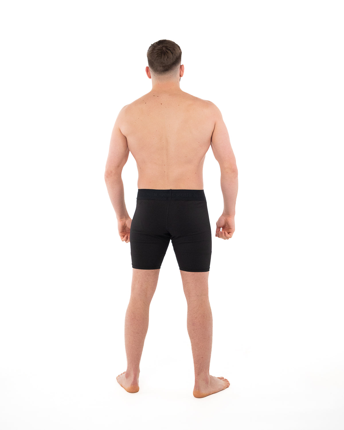SHORT DE COMPRESSION HOMME NOIR