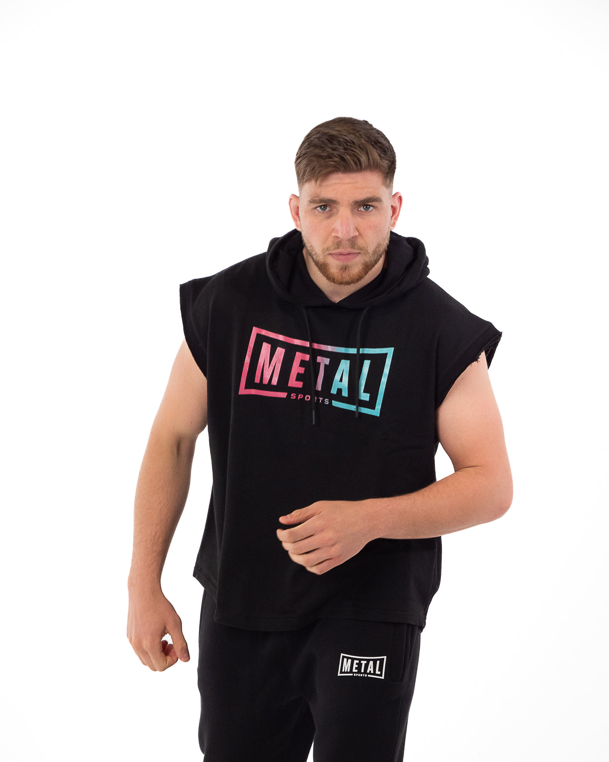 MIAMI VIBE SLEEVELESS HOODIE
