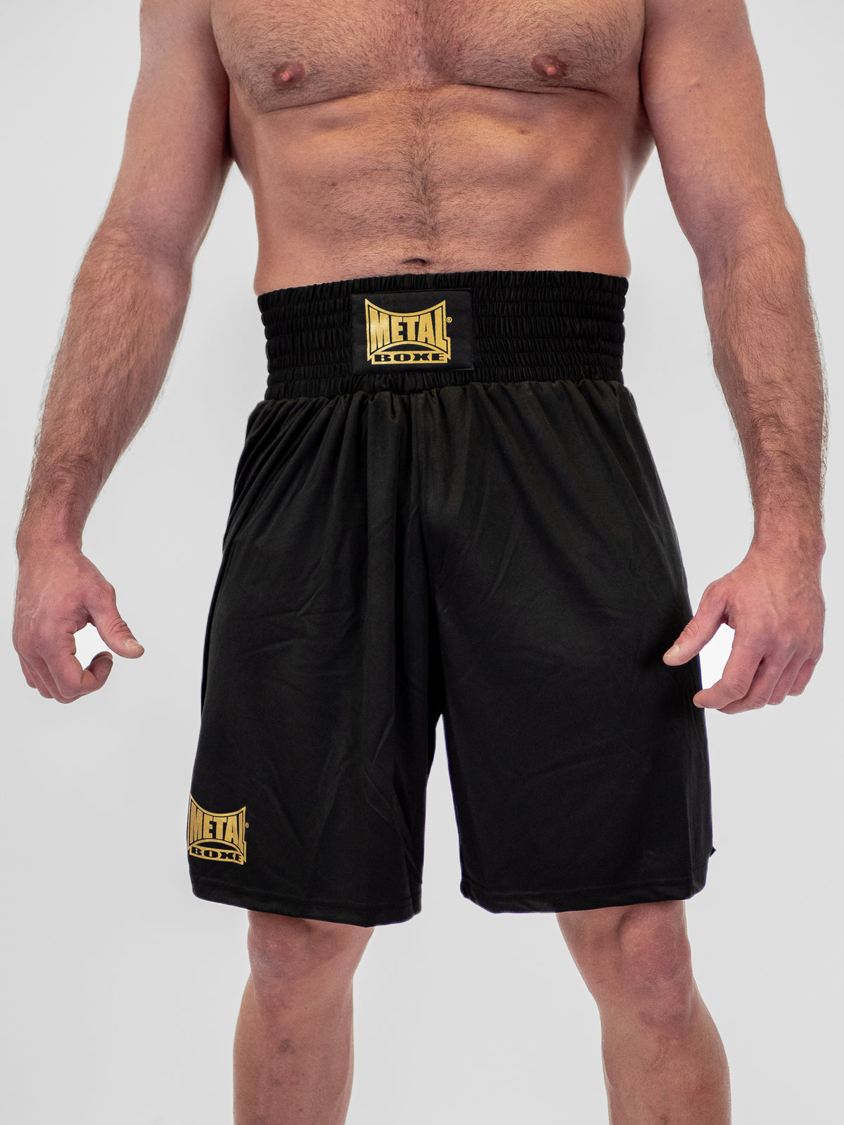 BLACK WATER BOXING SHORTS