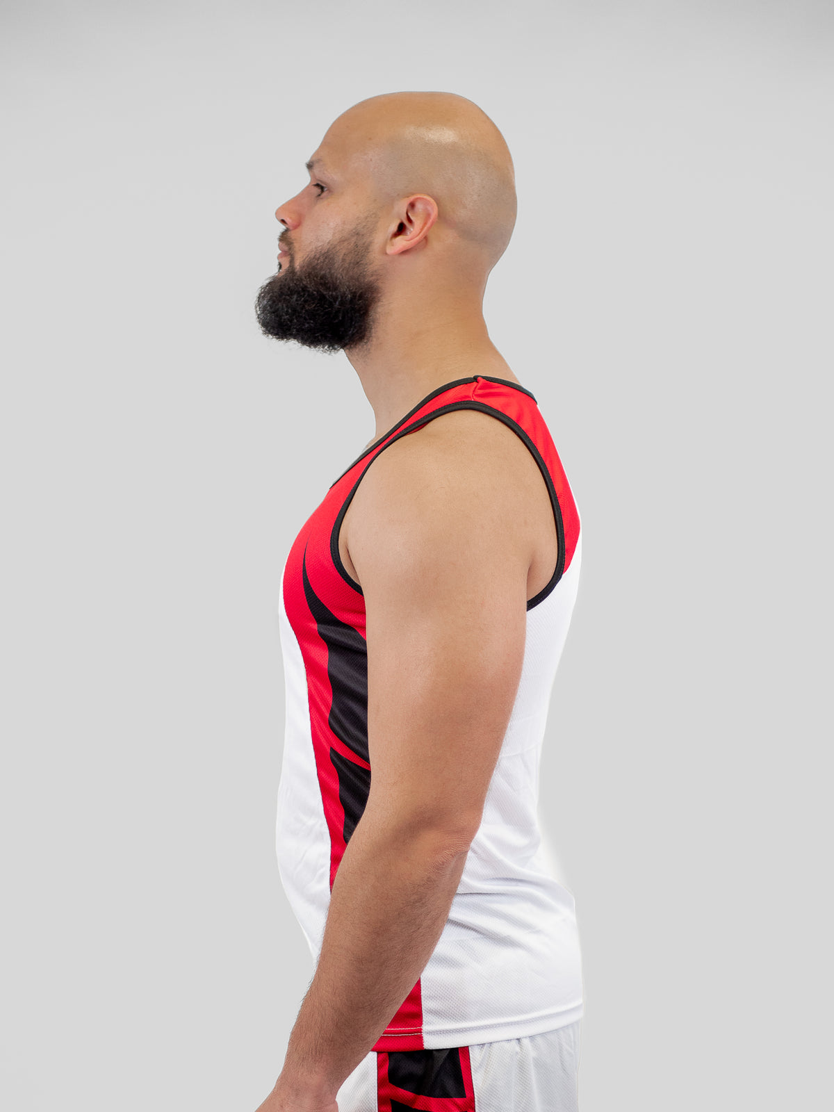SHORT + DÉBARDEUR BOXE COMPÉTITION ADULTE BLANC