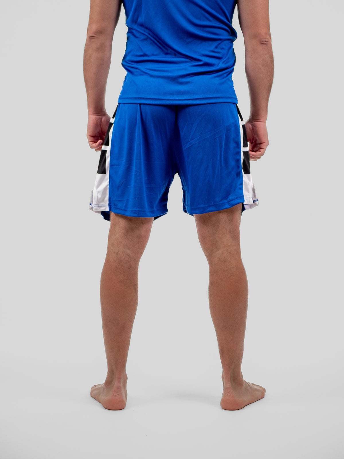 BLUE ADULT COMPETITION BOXING SHORTS + TANK TOP