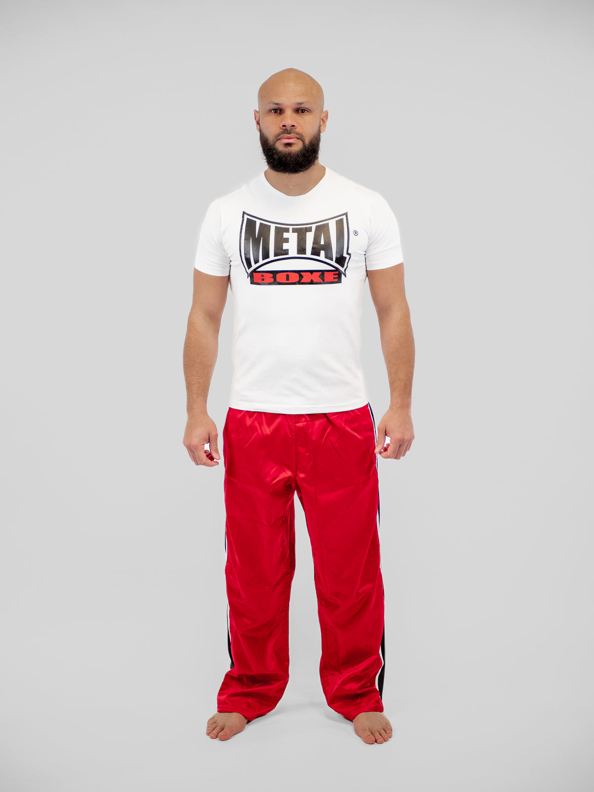 MEN’S WHITE VISUAL T-SHIRT
