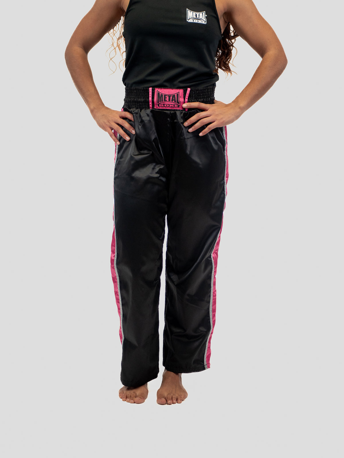 FULL CONTACT BLACK FUCHSIA TROUSERS