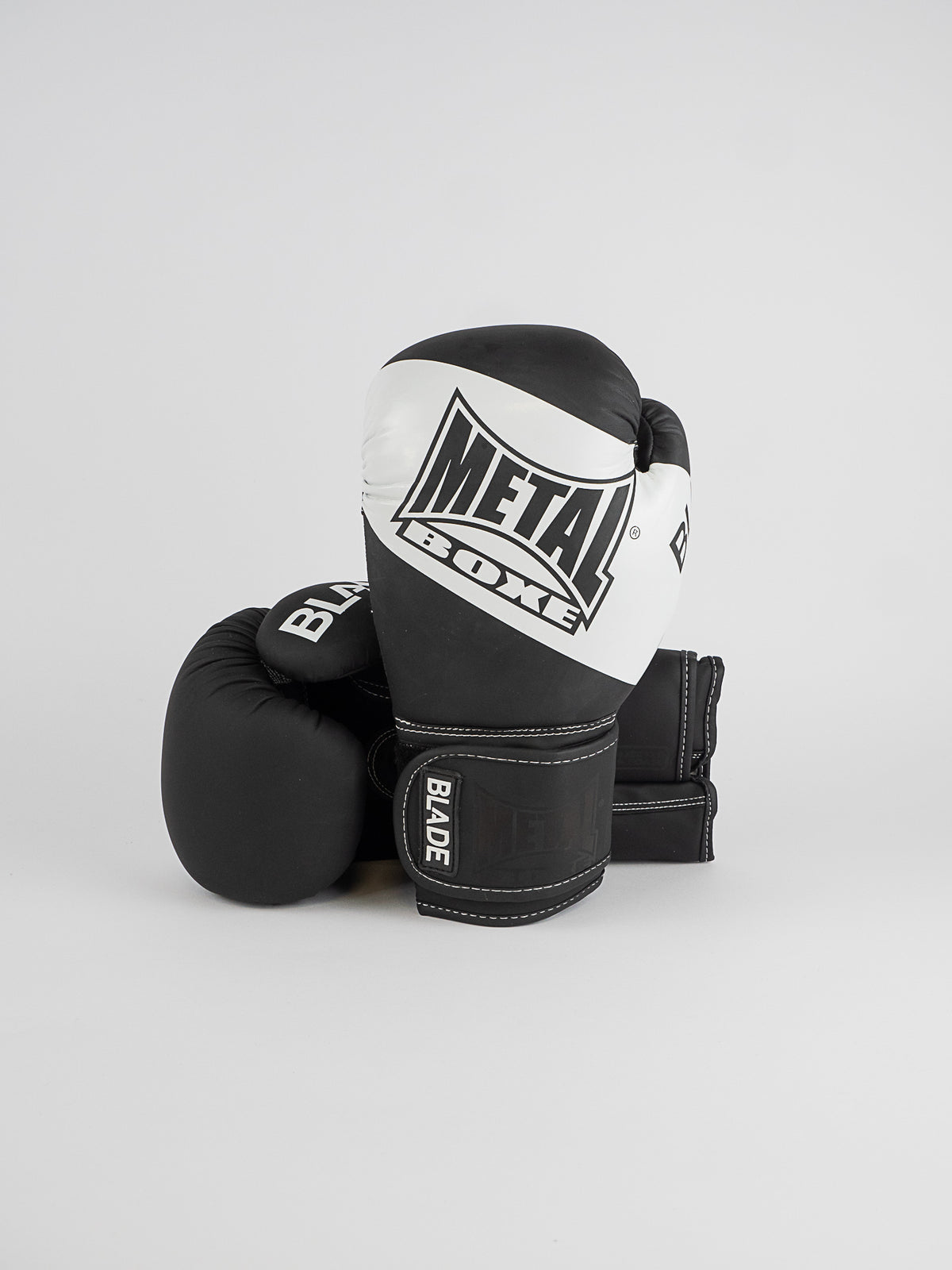 BLADE BLACK AND WHITE BOXING GLOVES