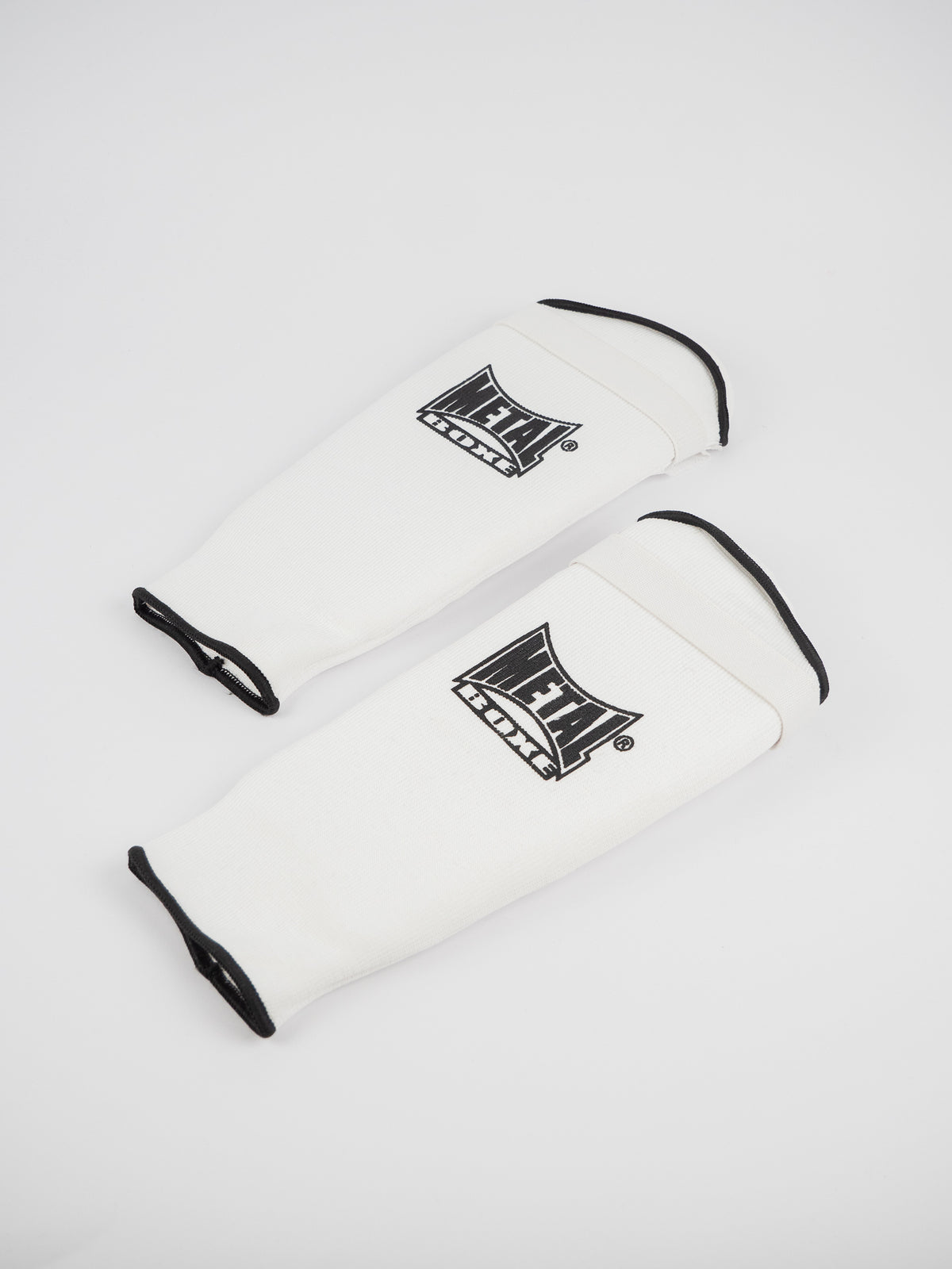 WHITE COTTON ELAST SHIN PROTECTOR