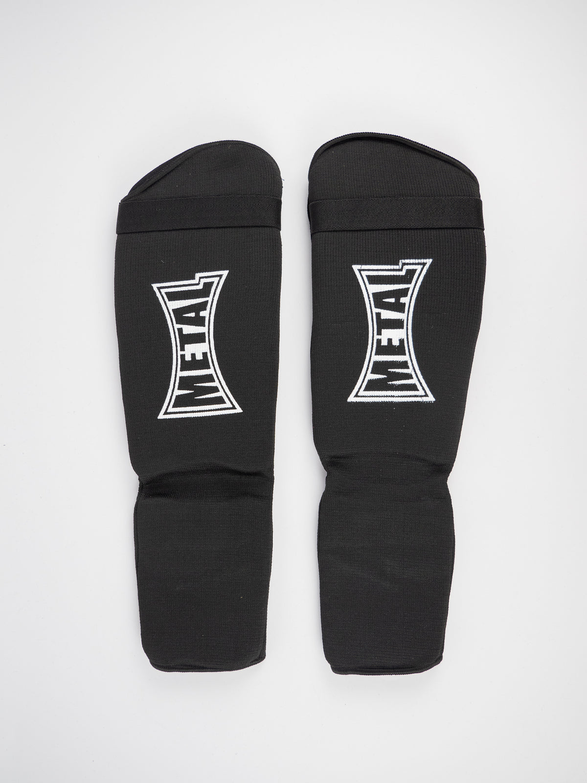 COTTON ELAST SHIN+FOOT PROTECTOR. BLACK
