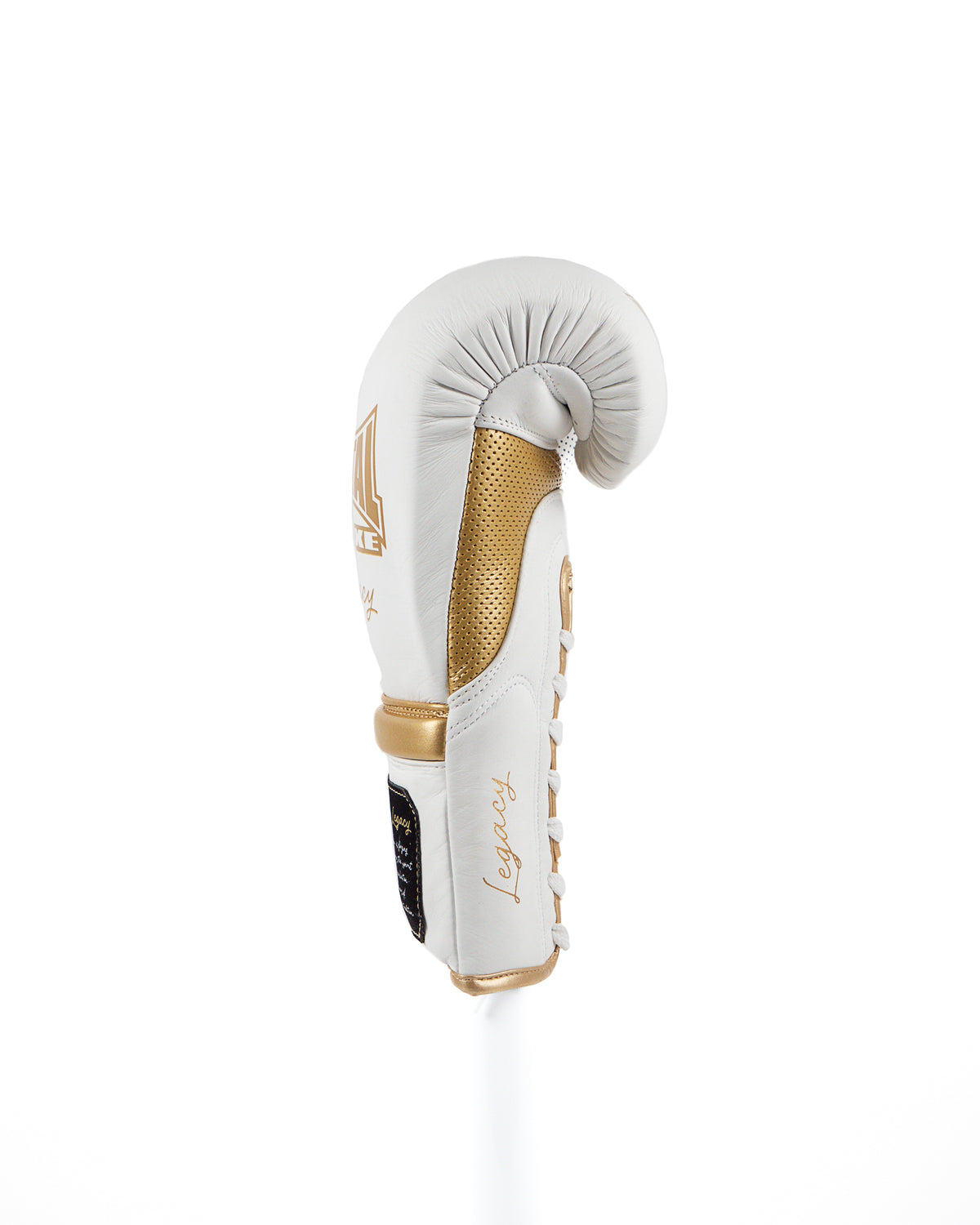 LEGACY HORSE HAIR WHITE BOXING GLOVES