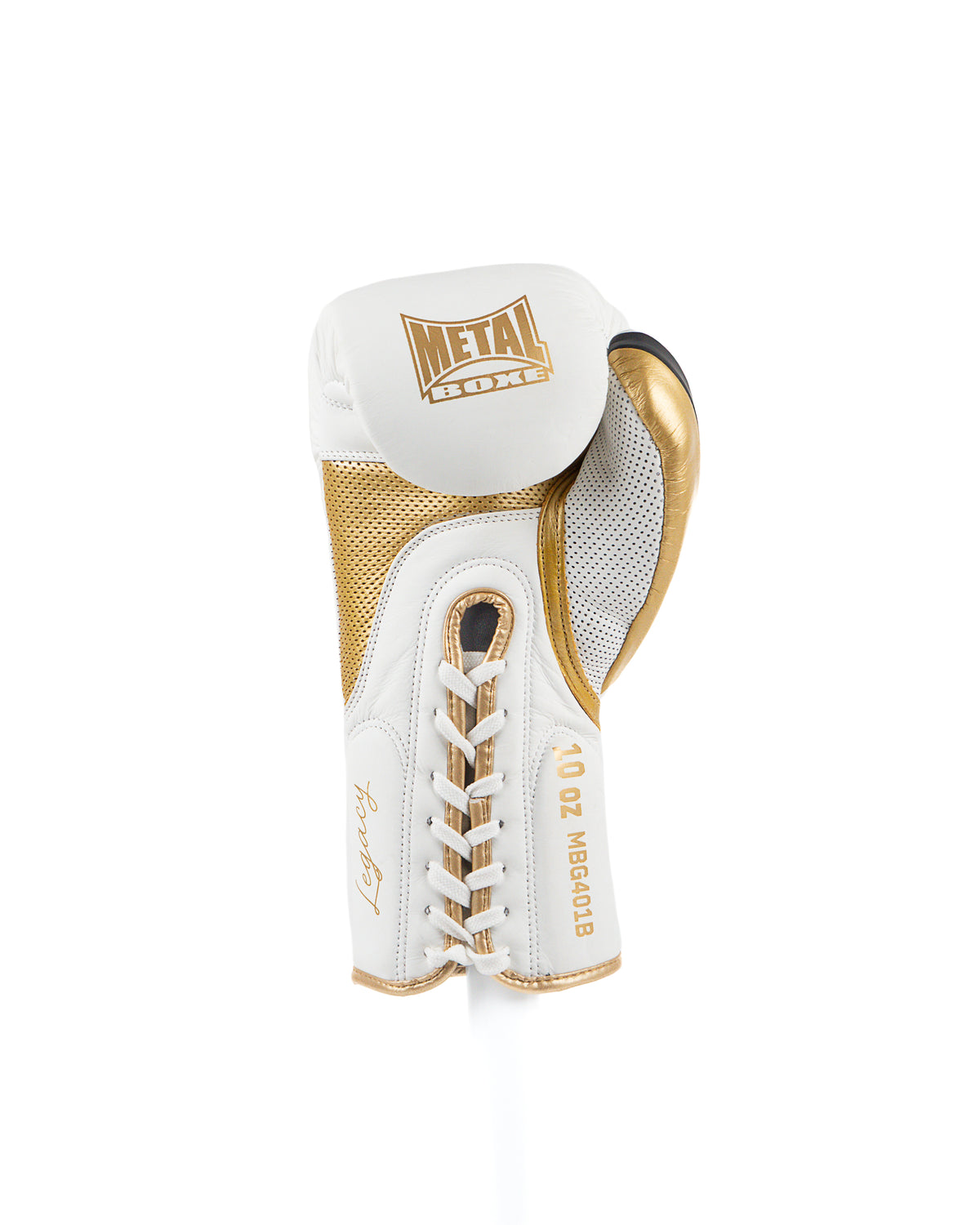 LEGACY WHITE FOAM BOXING GLOVES