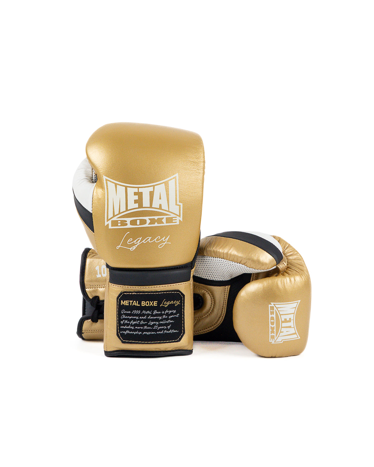 LEGACY BOXING GLOVES GOLD FOAM