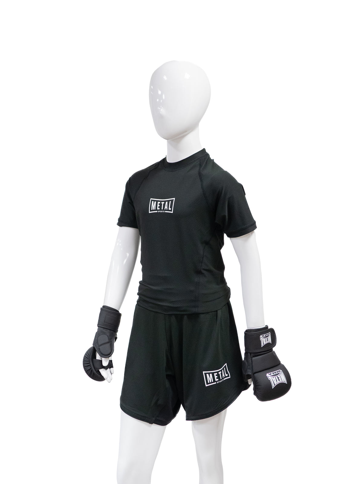 FIGHT SHORT CHILDREN BLACK