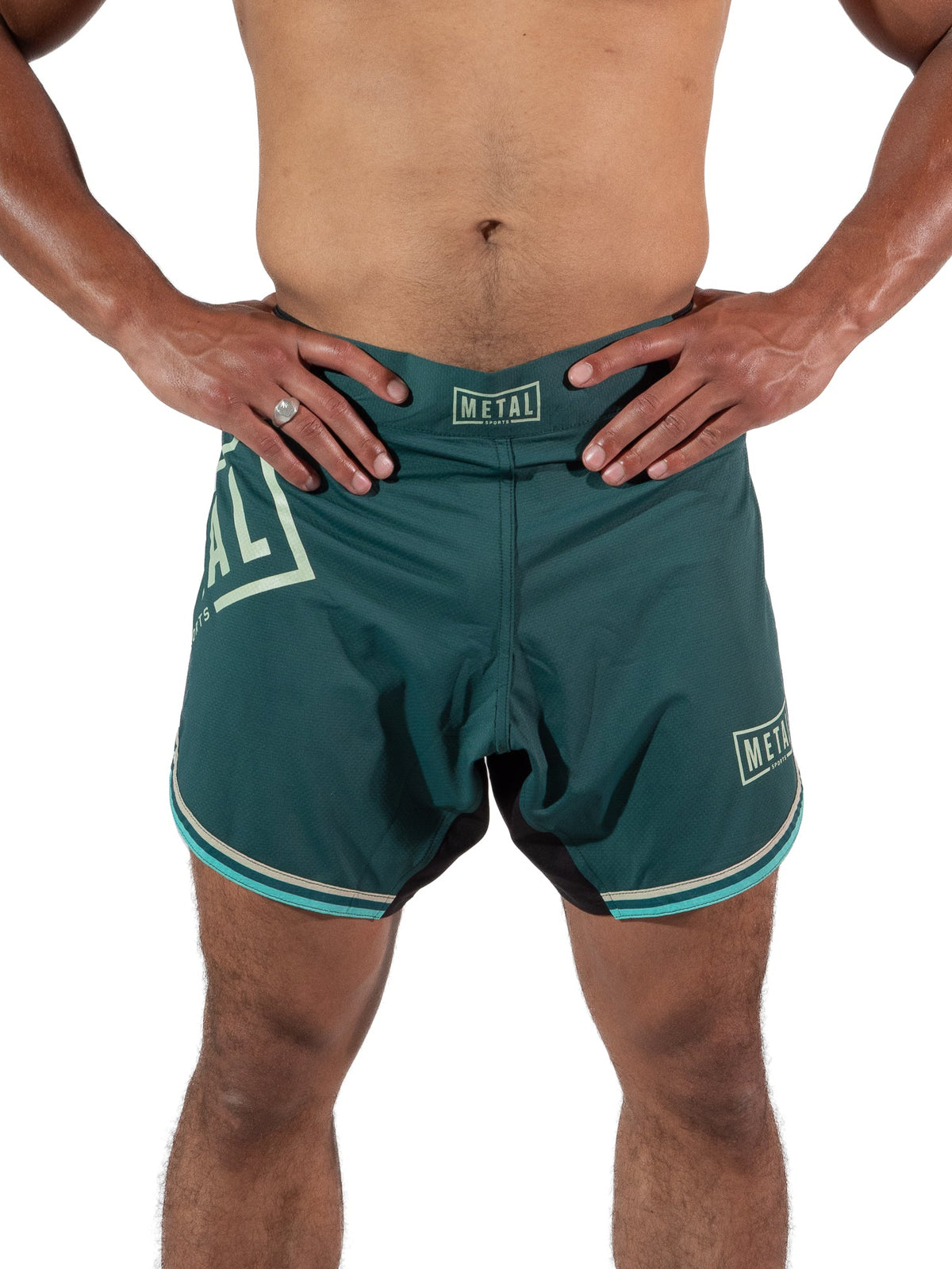 FIGHT SHORT MEN DEEP WATERS