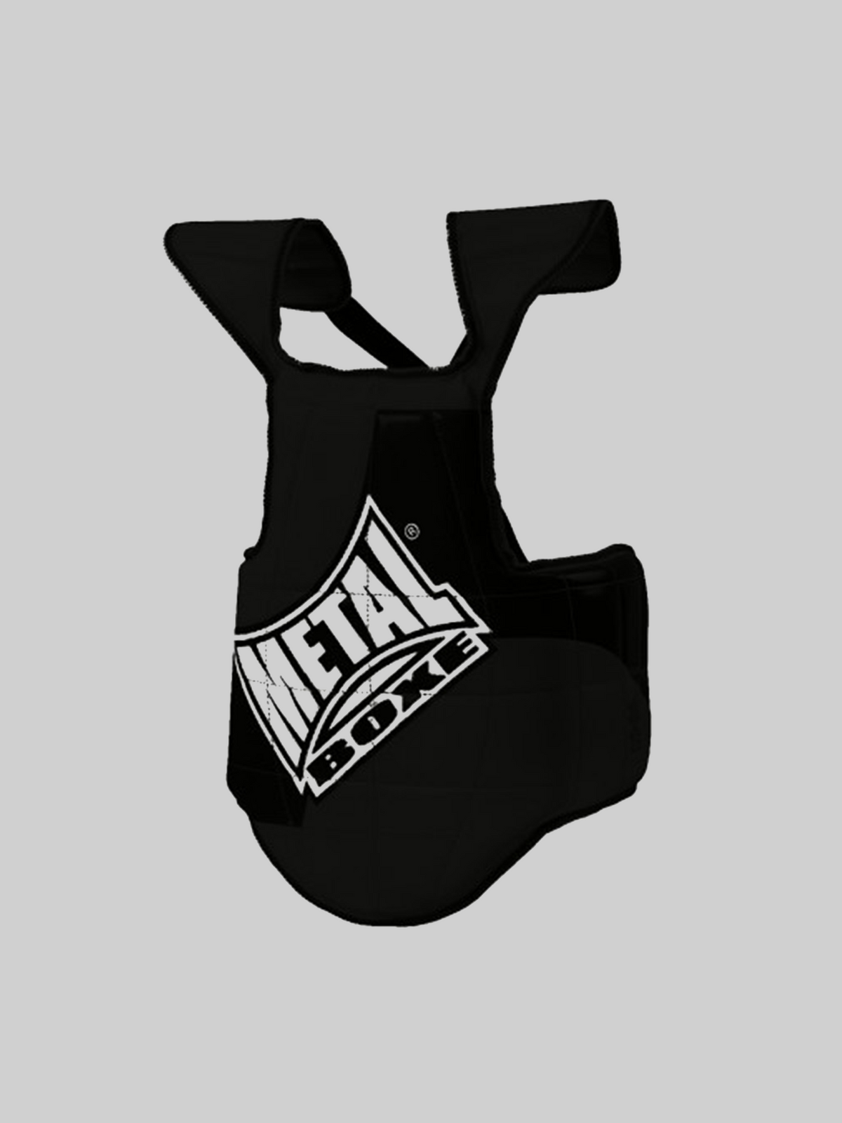 BLACK MULTI-BOX PLASTRON